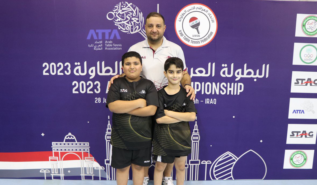 Qatar Table Tennis Teams Continue to Shine in Arab Table Tennis Championship